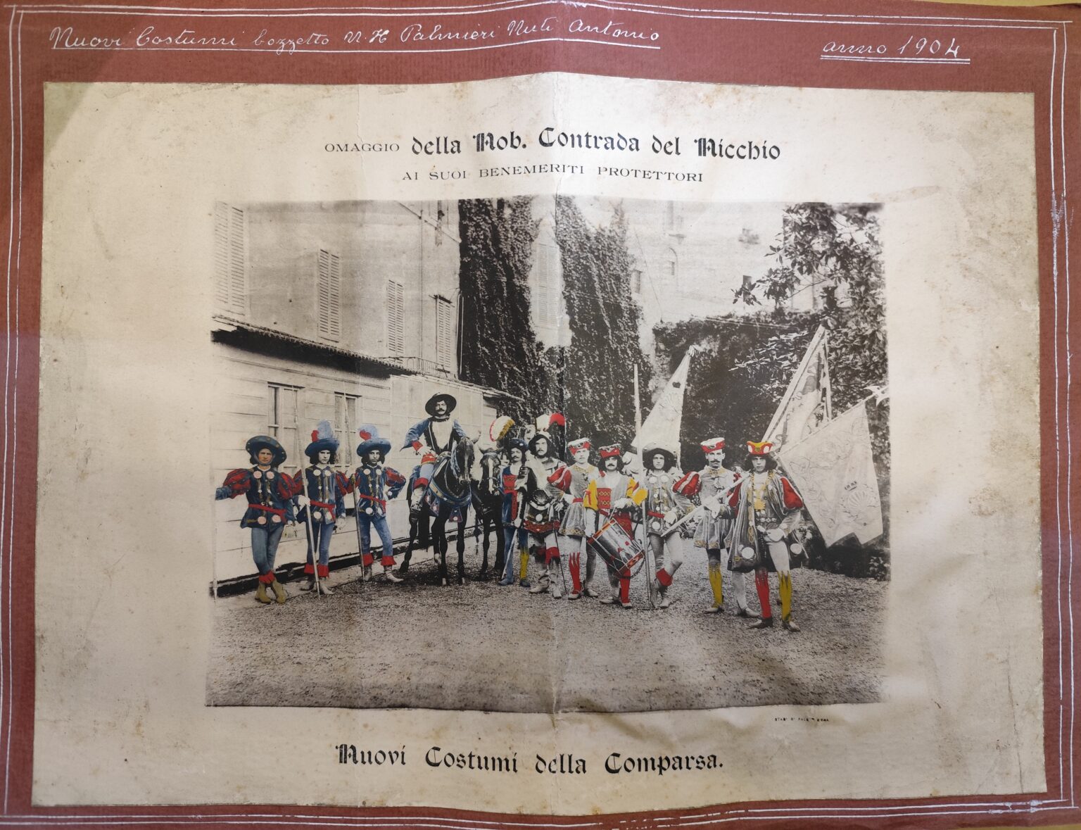 1904 - Foto comparsa